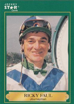 1991 Jockey Star Jockeys #84 Ricky Faul Front